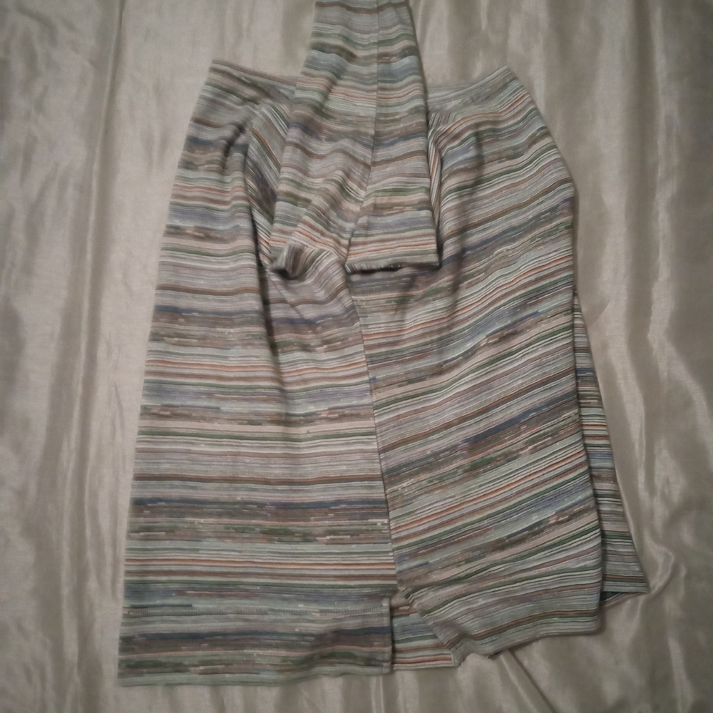 C J Banks Women's Striped Crew Neck Multicolor Sweater Size2X - Picture 4 of 6